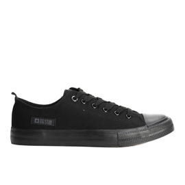 Sapatilhas pretas de homem Big Star KK174007 preto