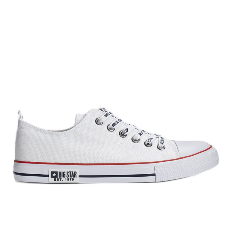 Tênis branco masculino Big Star KK174048