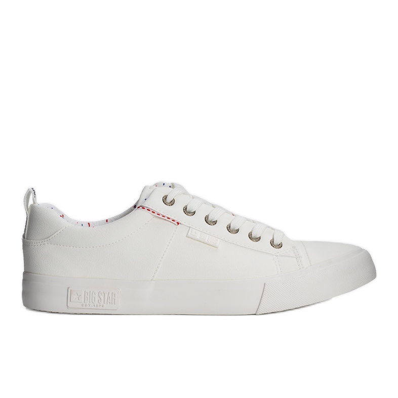 Tênis branco masculino Big Star KK174003