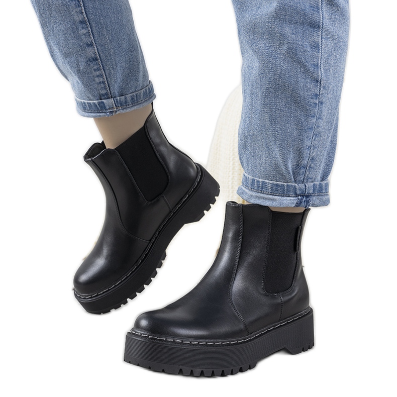 Botas pretas Big Star II 274101 preto