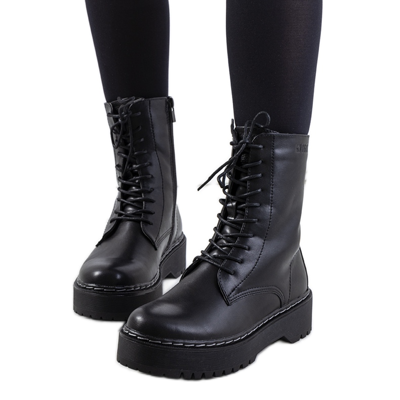Botas pretas Big Star II 274109 preto