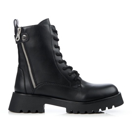 Trabalhadores pretos femininos com zíper Shelovet decorativo