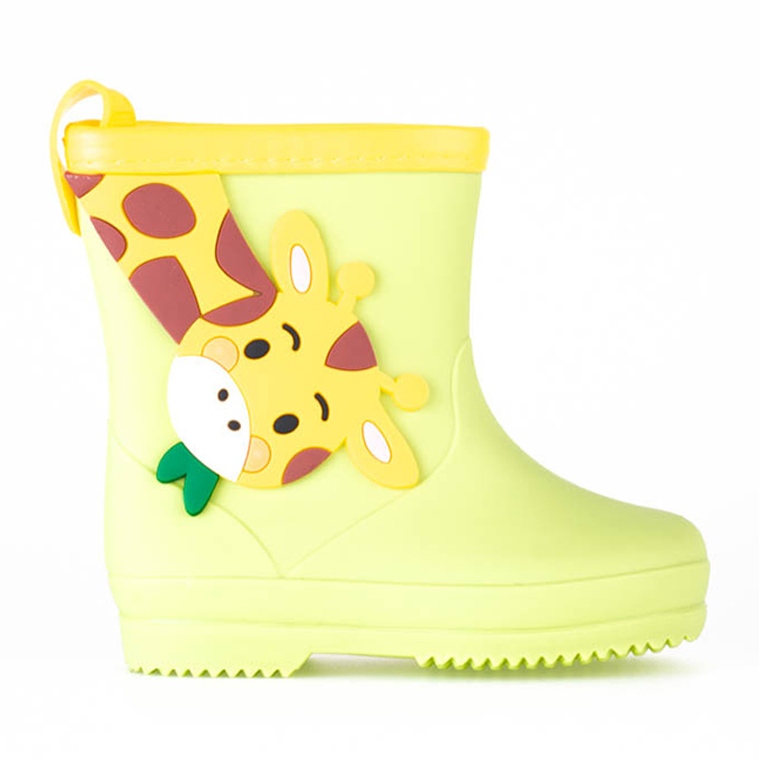 Shelovet botas baixas para menino com girafa multicolorido amarelo Shelovet botas baixas para menino com girafa multicolorido amarelo