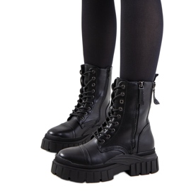 PA1 Botas Leeside pretas preto