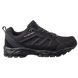 Sapatos de trekking de homem DK aqua Softshell pretos