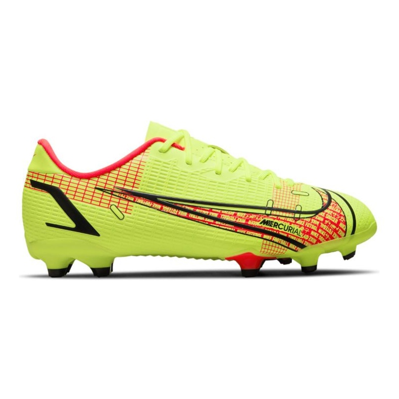 Chuteiras Nike Mercurial 14 Vapor Academy FG / MG Jr CV0811-760 amarelos