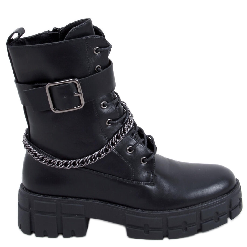 Botas militares Maude Black preto