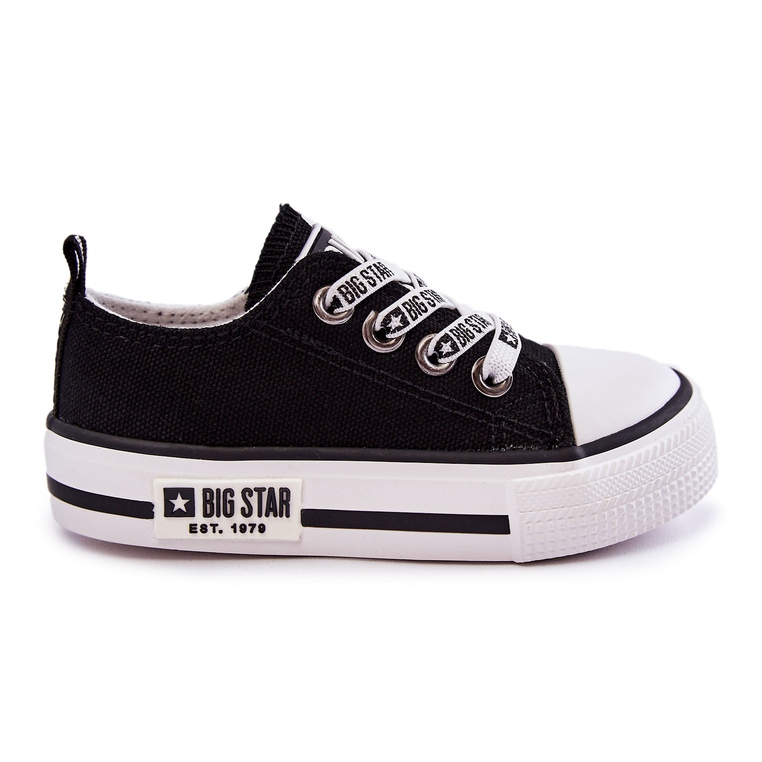 Tênis de material infantil Big Star KK374069 preto