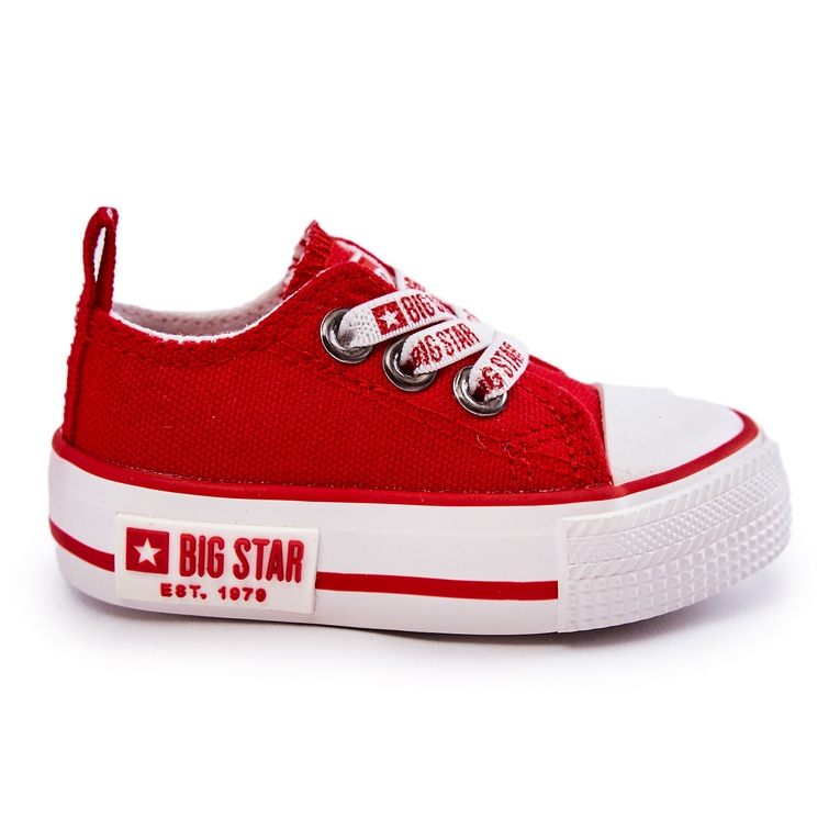 Tênis de material infantil Big Star KK374051 Vermelho