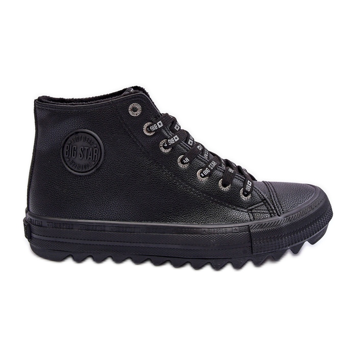Tênis feminino Big Star High Ward Preto EE274110