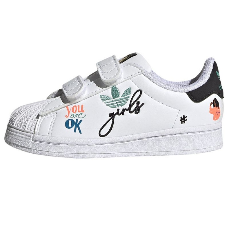 Tênis Adidas Originals Superstar Pure Cf Inf Jr H00779 branco