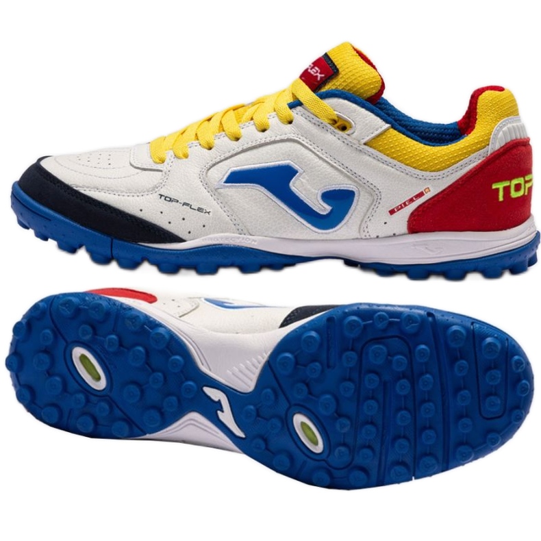 Chuteiras Joma Top Flex 2216 em TOPW2216TF branco branco