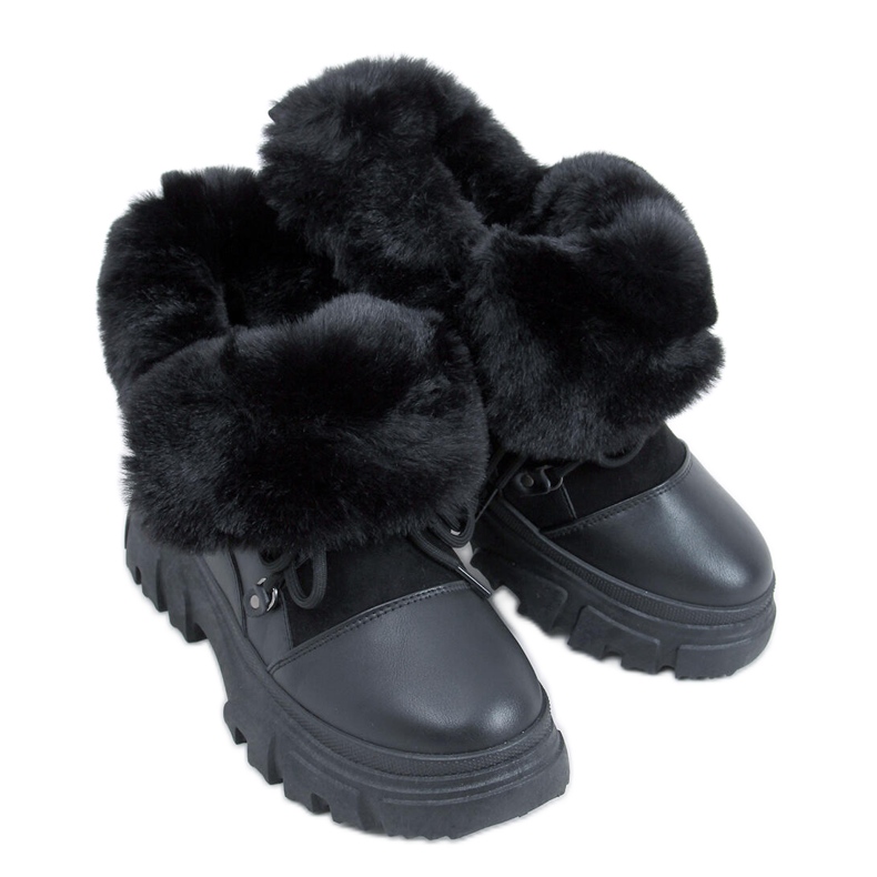 Botas de neve Jarl Black para mulher preto