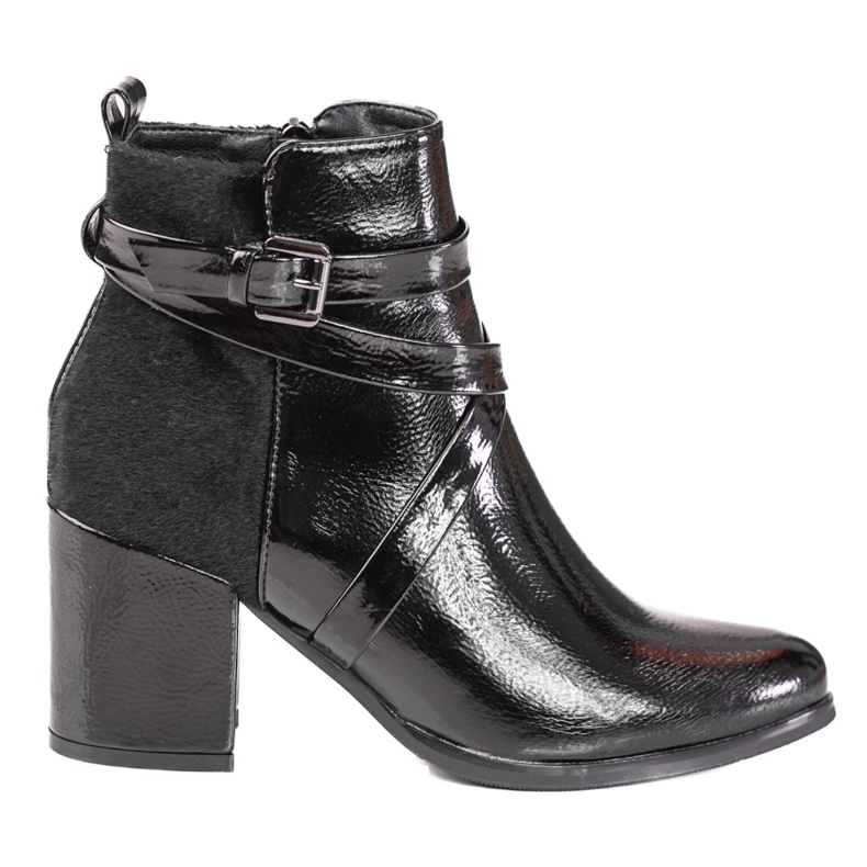 Botas femininas no poste Shelovet preto