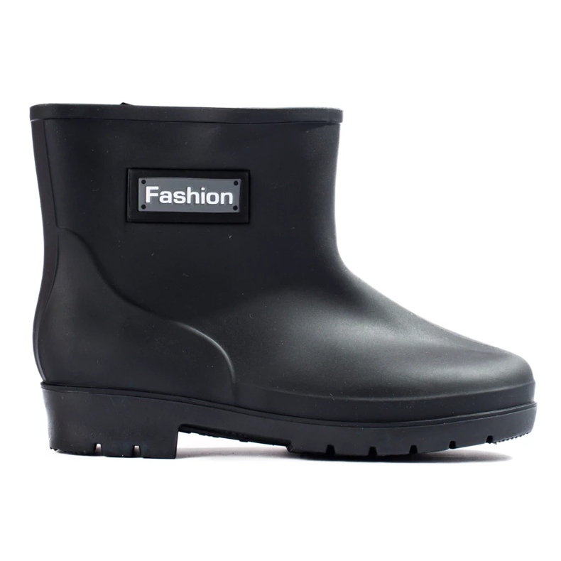Botas Wellington pretas baixas femininas preto