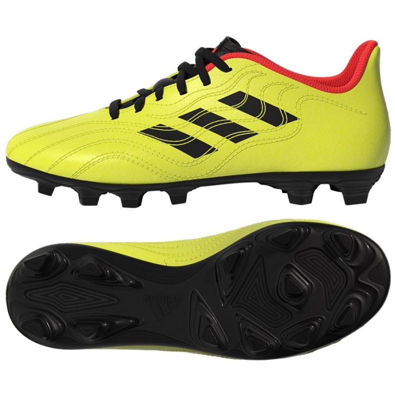 Tênis Adidas Copa Sense.4 FxG Jr GZ1375 amarelo amarelos