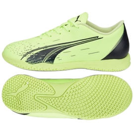 Puma Ultra Match Ll FG / AG Jr 106919 01 amarelo/caladon verde