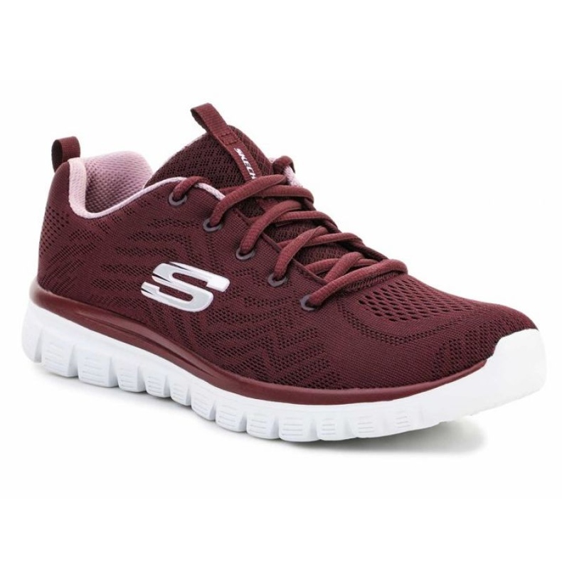 Tênis Skechers Graceful Get Connect W 12615-WINE vermelho