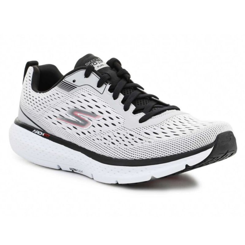 Tênis Skechers Go Run Pure 3 246034-WBK branco