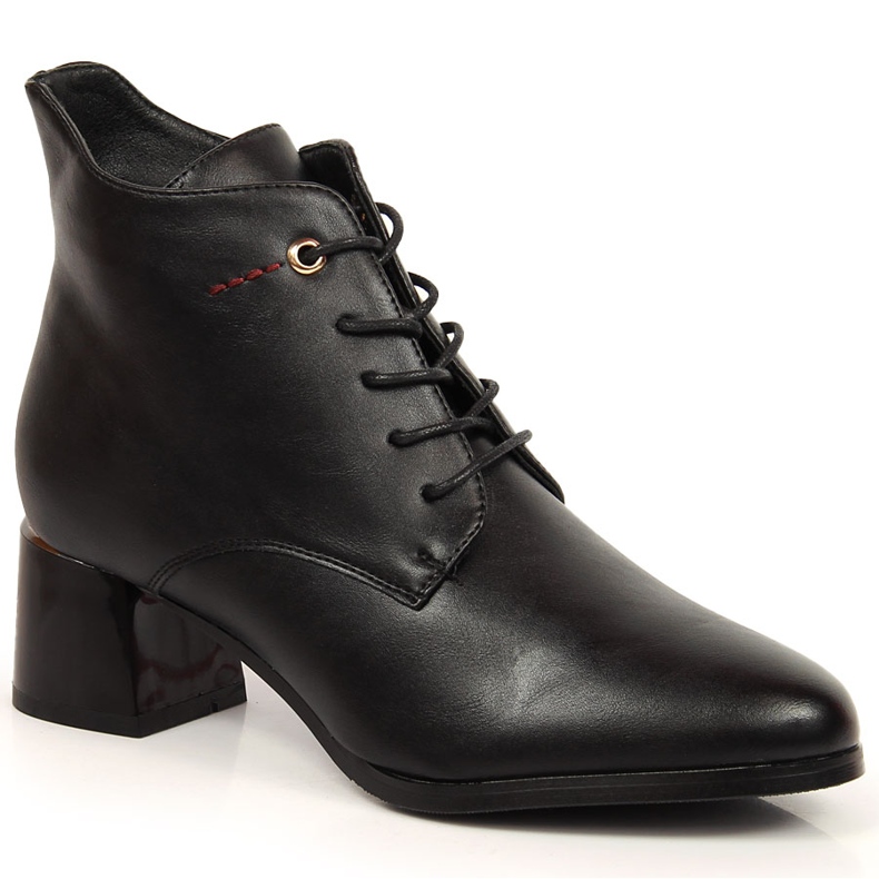 Botas isolantes femininas pretas de salto alto Sabatina SAB119 preto