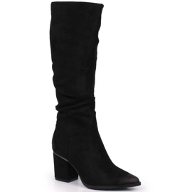 Oficiais botas no poste Potocki W WOL109A preto