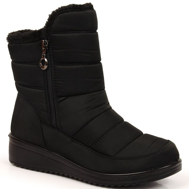 Botas de neve isoladas com fecho NEWS W EVE377A preto