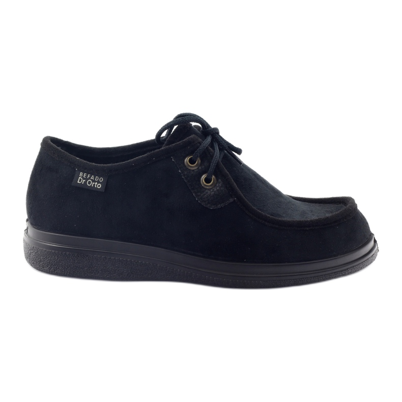 Sapatos masculinos de Dr.orto Befado para diabéticos 871M004 Black preto