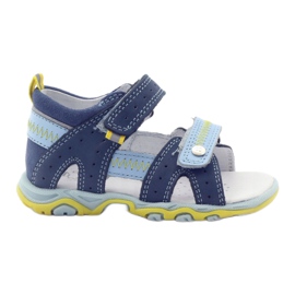 Sandália Bartek 81824 azul para menino com velcro