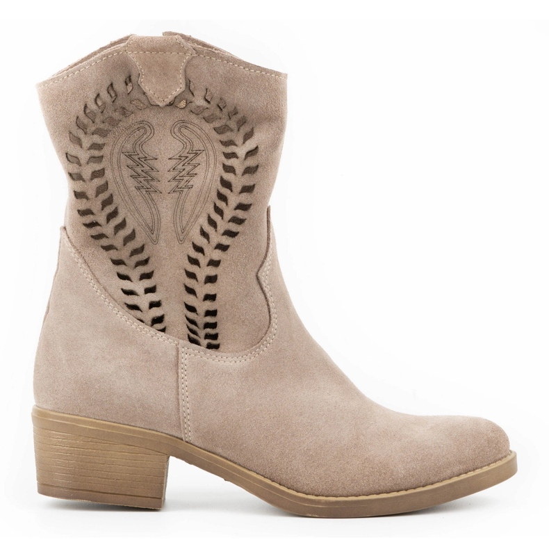 Olivier Bota Angela bege de salto alto vazado para mulher