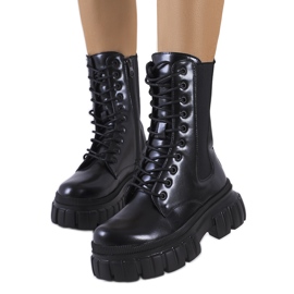 BM Botas Nanquim Pretas preto