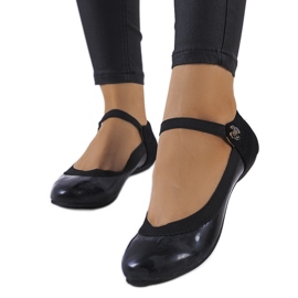 Bailarinas pretas com elástico Hari preto Bailarinas pretas com elástico Hari preto
