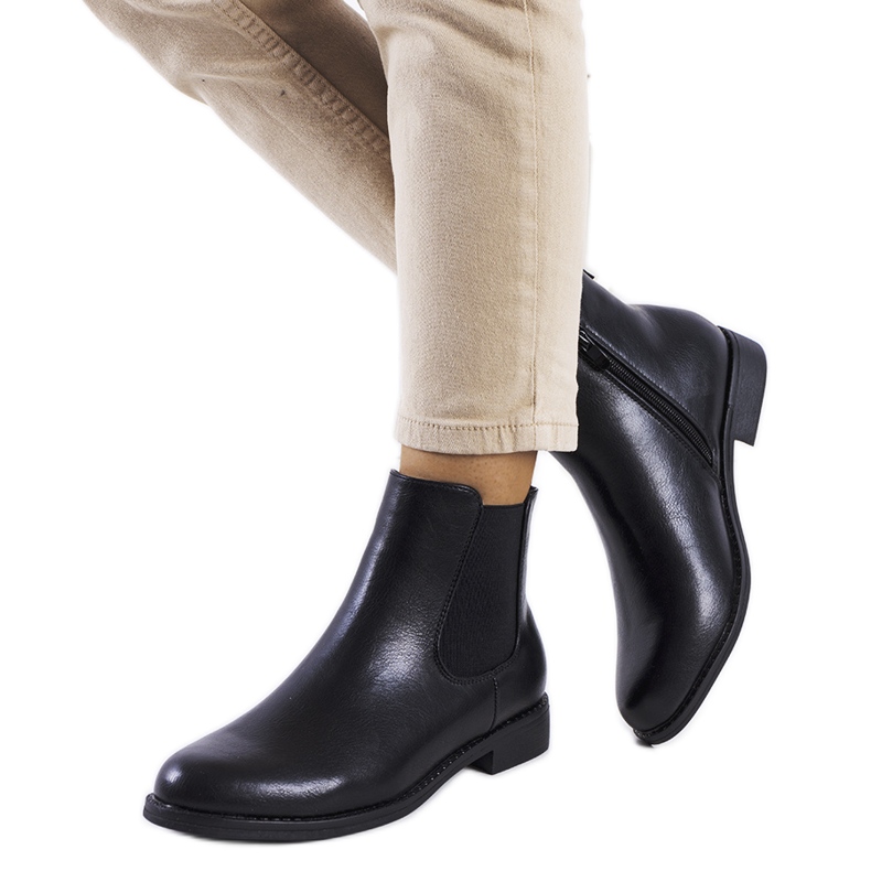 Botas Linemell pretas preto