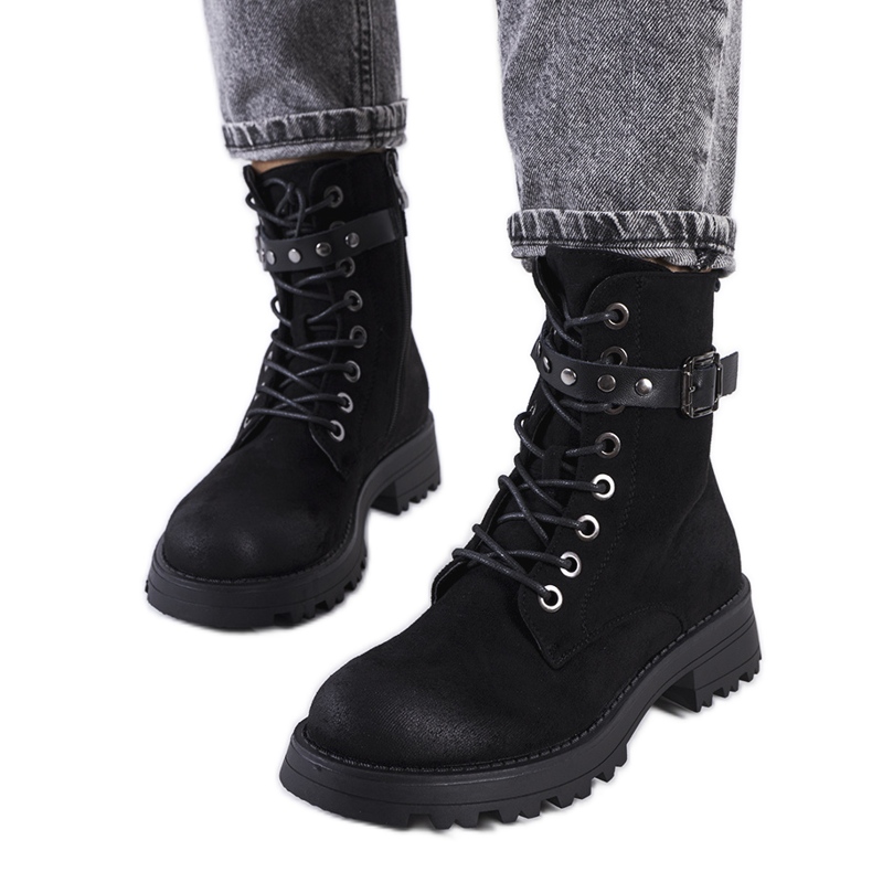 Botas Narnclaedra pretas preto