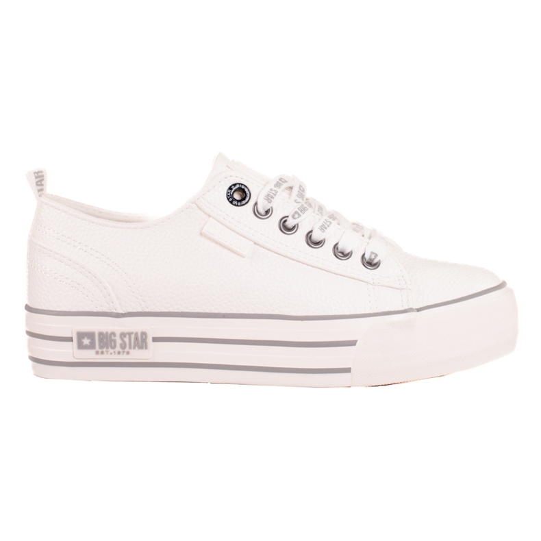 Tênis feminino Big Star KK274014 branco