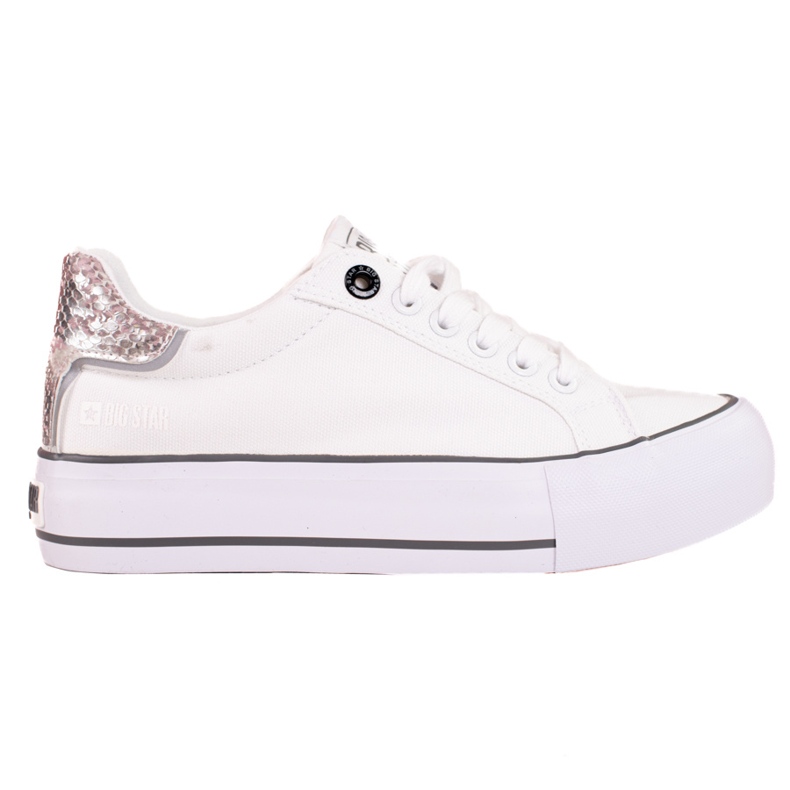 Tênis feminino Big Star KK274037 branco