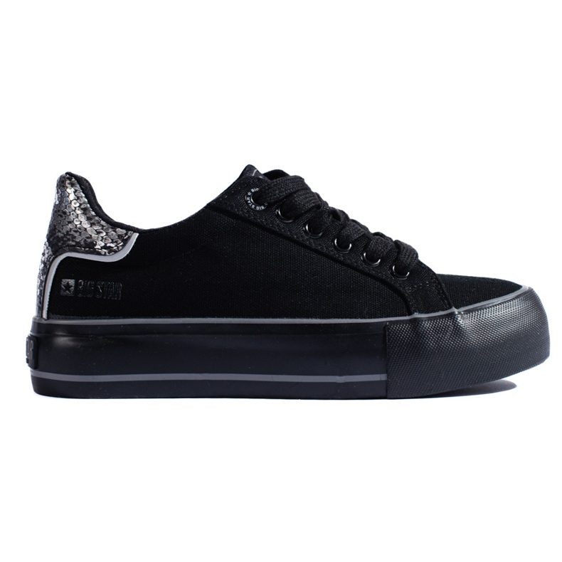 Tênis feminino Big Star KK274036 preto