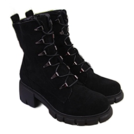 Jezzi Botas isolantes pretas para mulheres preto