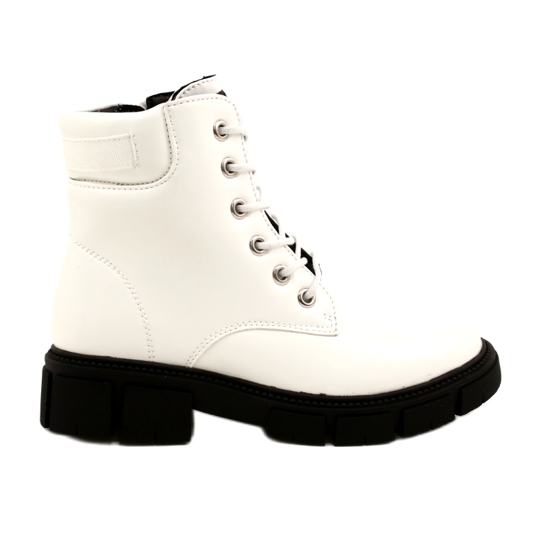 American Club American High Girls 'Workers Sapatos Isolados Branco