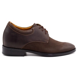 Olivier sapatos casuais masculinos P15 marrom