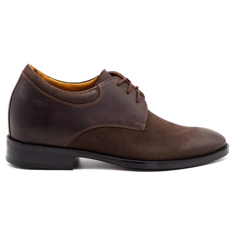Olivier sapatos casuais masculinos P15 marrom castanho