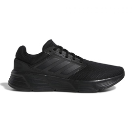 Tênis de corrida Adidas Galaxy 6 GW4138 preto Tênis de corrida Adidas Galaxy 6 GW4138 preto