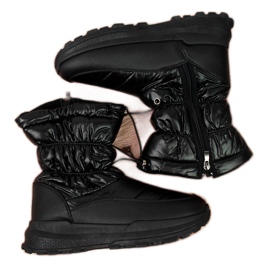 Botas de neve pretas de mulher NEWS preto