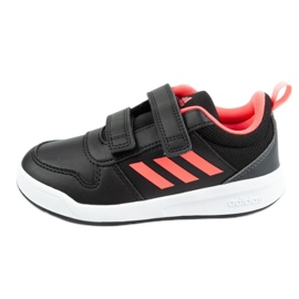 Tênis Adidas Tensaur Jr GW9068 preto multicolorido rosa