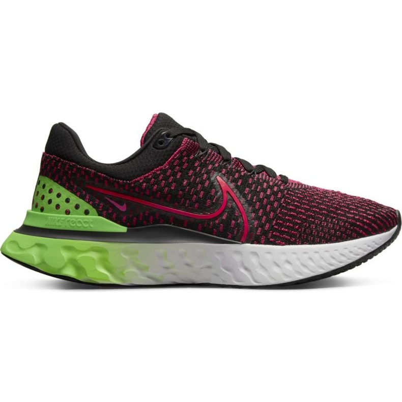 Tênis de corrida Nike React Infinity Run Flyknit 3 DH5392-003 Preto Tênis de corrida Nike React Infinity Run Flyknit 3 DH5392-003 Preto