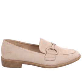 Mocassins femininos Isidora Khaki bege cáqui Mocassins femininos Isidora Khaki bege cáqui