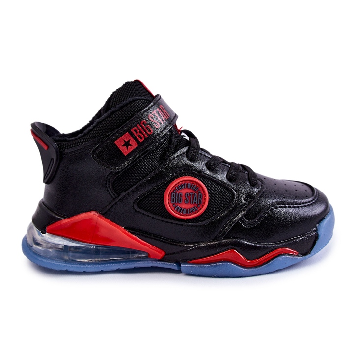 Calçado esportivo infantil com isolamento Big Star KK374095 Preto