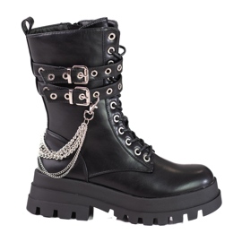 Trabalhadores femininos Shelovet com ornamentos preto