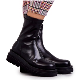 Botas quentes GOE KK2N4054 pretas preto