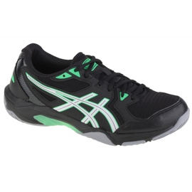 Asics Gel-Rocket 10 M 1071A054-012 tênis de vôlei preto preto