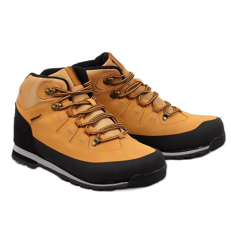 Botas de caminhada com isolamento Camel McKeylor para homem castanho